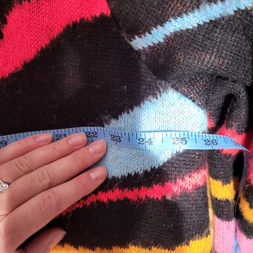 Future Collective Kahlana Barfield Brown Abstract Limited Edition Sweater 2X - Picture 8 of 10